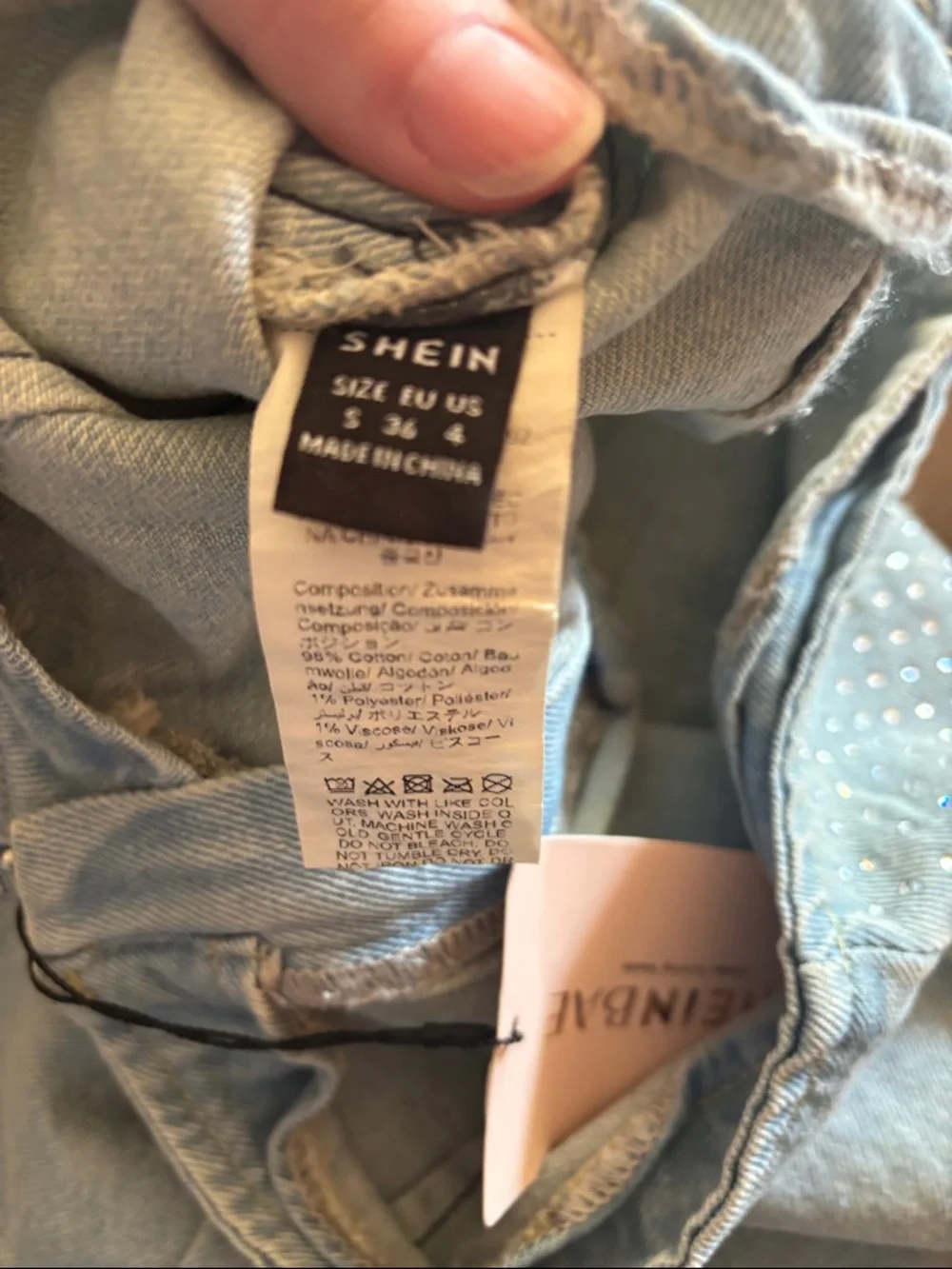 SHEIN light blue